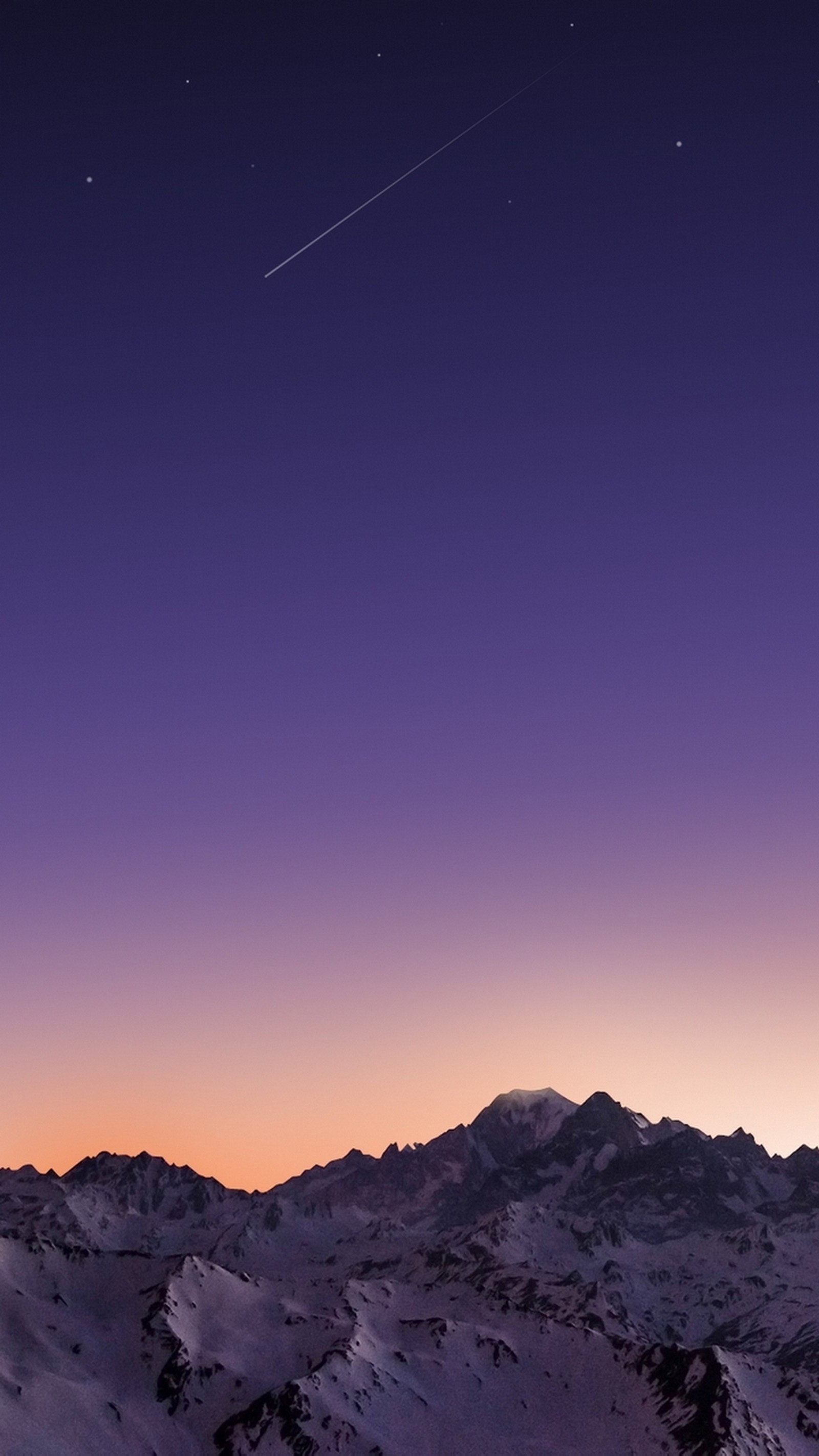 Lade berg, natur, nacht, himmel Hintergrund herunter