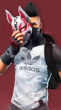 adidas, fortnite wallpaper