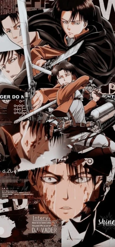 attack, levi, on, titan