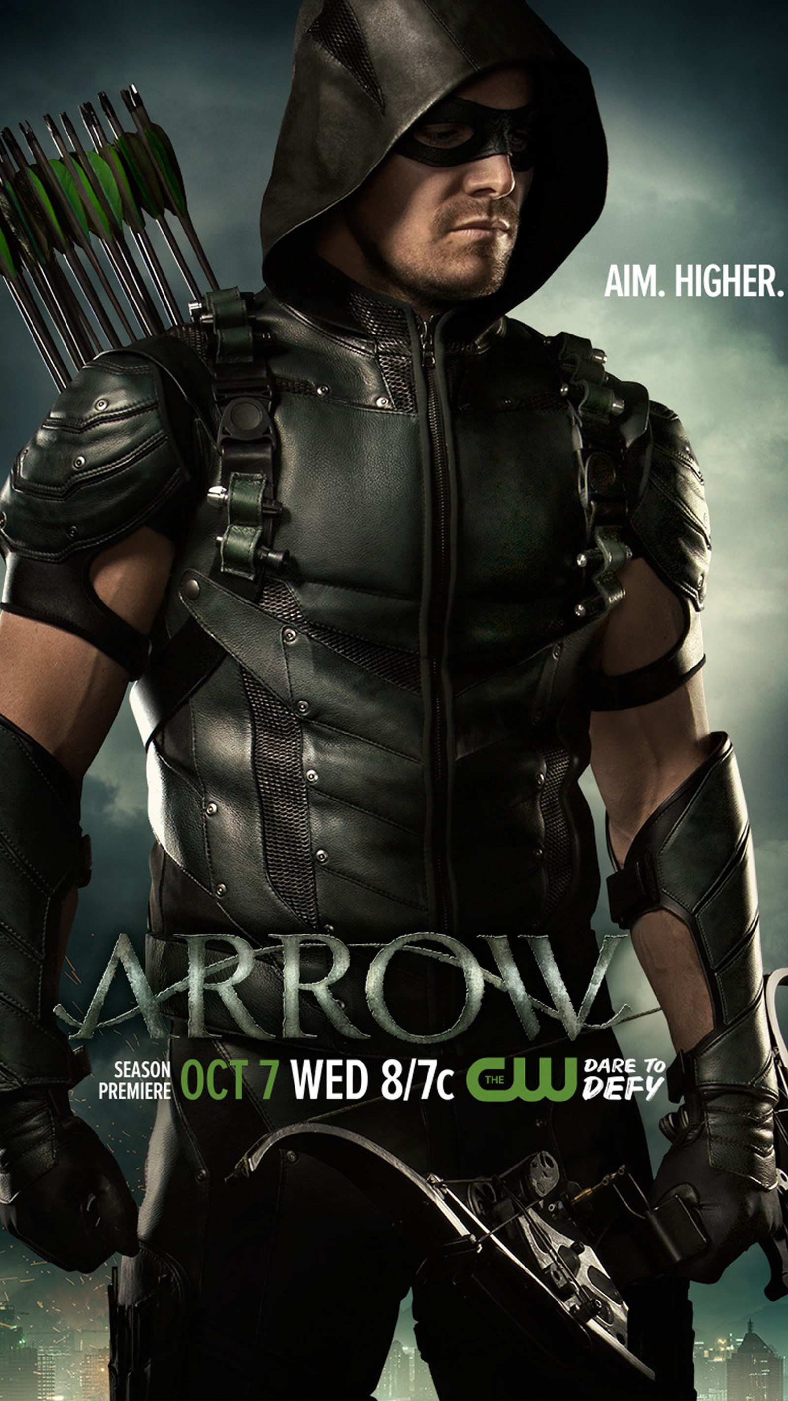 Póster de la serie arrow (flecha, cómic, flecha verde, green arrow, espectáculo)