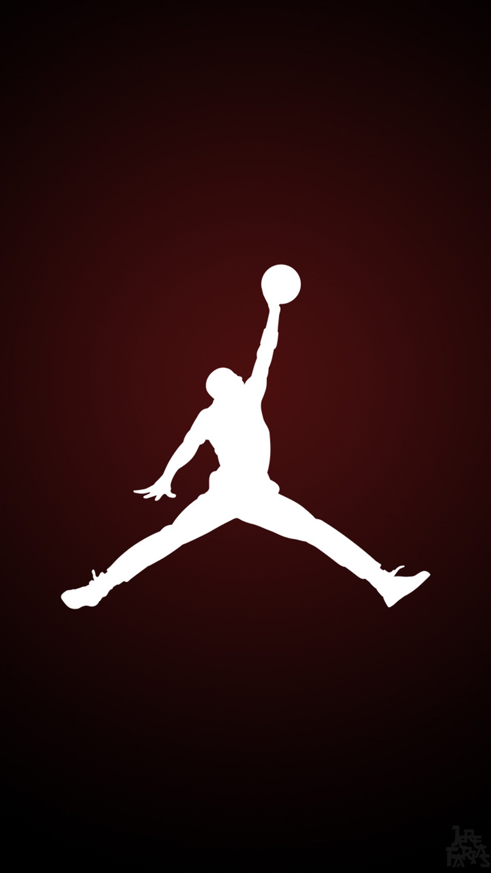 Arafed image of a man jumping with a basketball ball in his hand (nike, jordan, black, white, blanco)