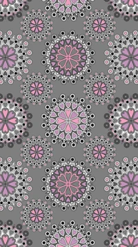 cute, geometric, gray, pattern, pink