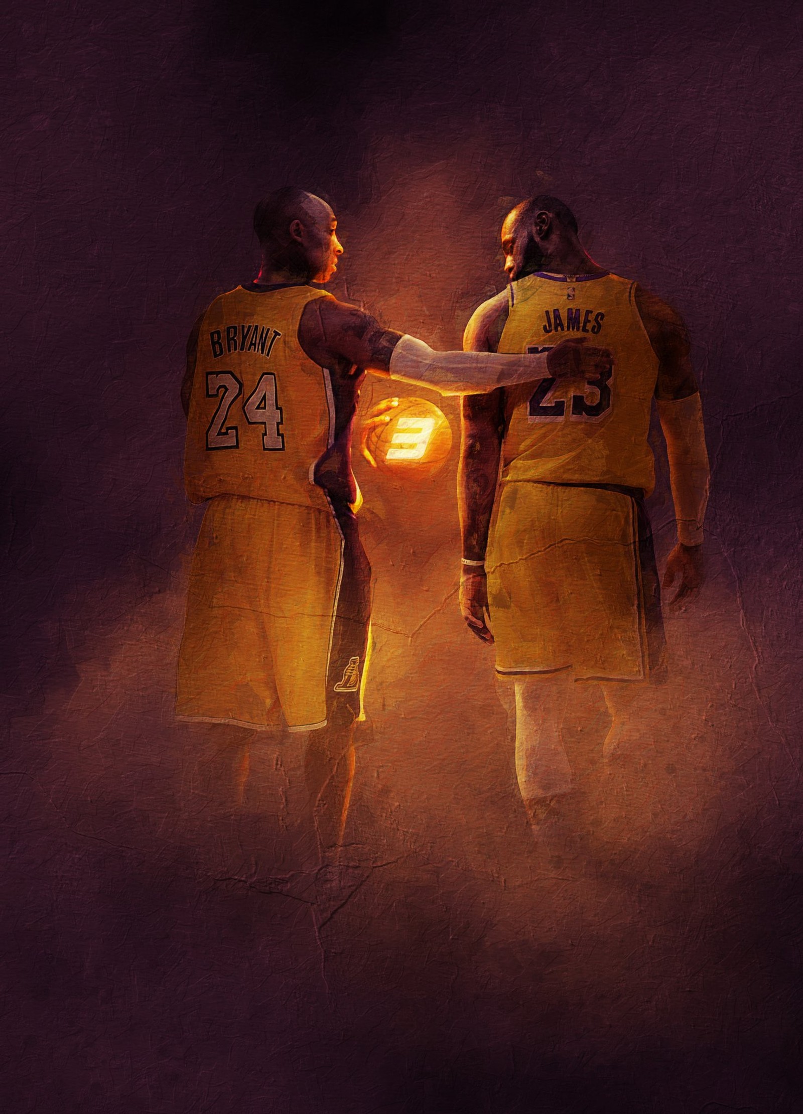 Baixar papel de parede basquetebol, james, kobe, kobe bryant, lakers