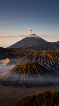 mount bromo, berg fuji, reise, wandern, berg