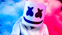 dj, marshmello, masque, célébrité