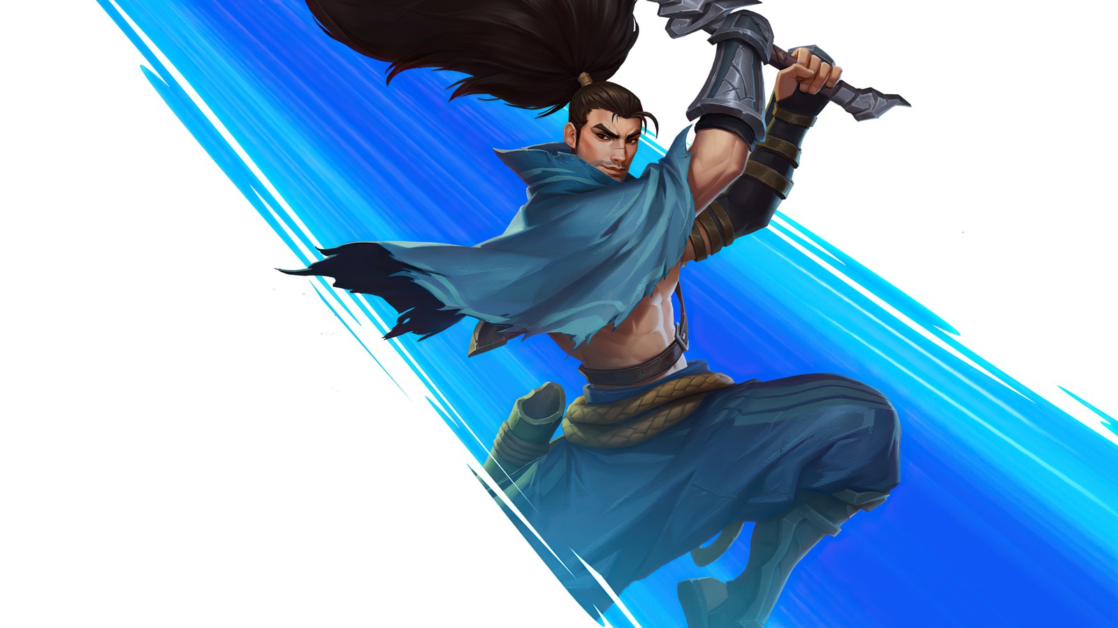 yasuo, lol wild rift, league of legends, lol, video game wallpaper