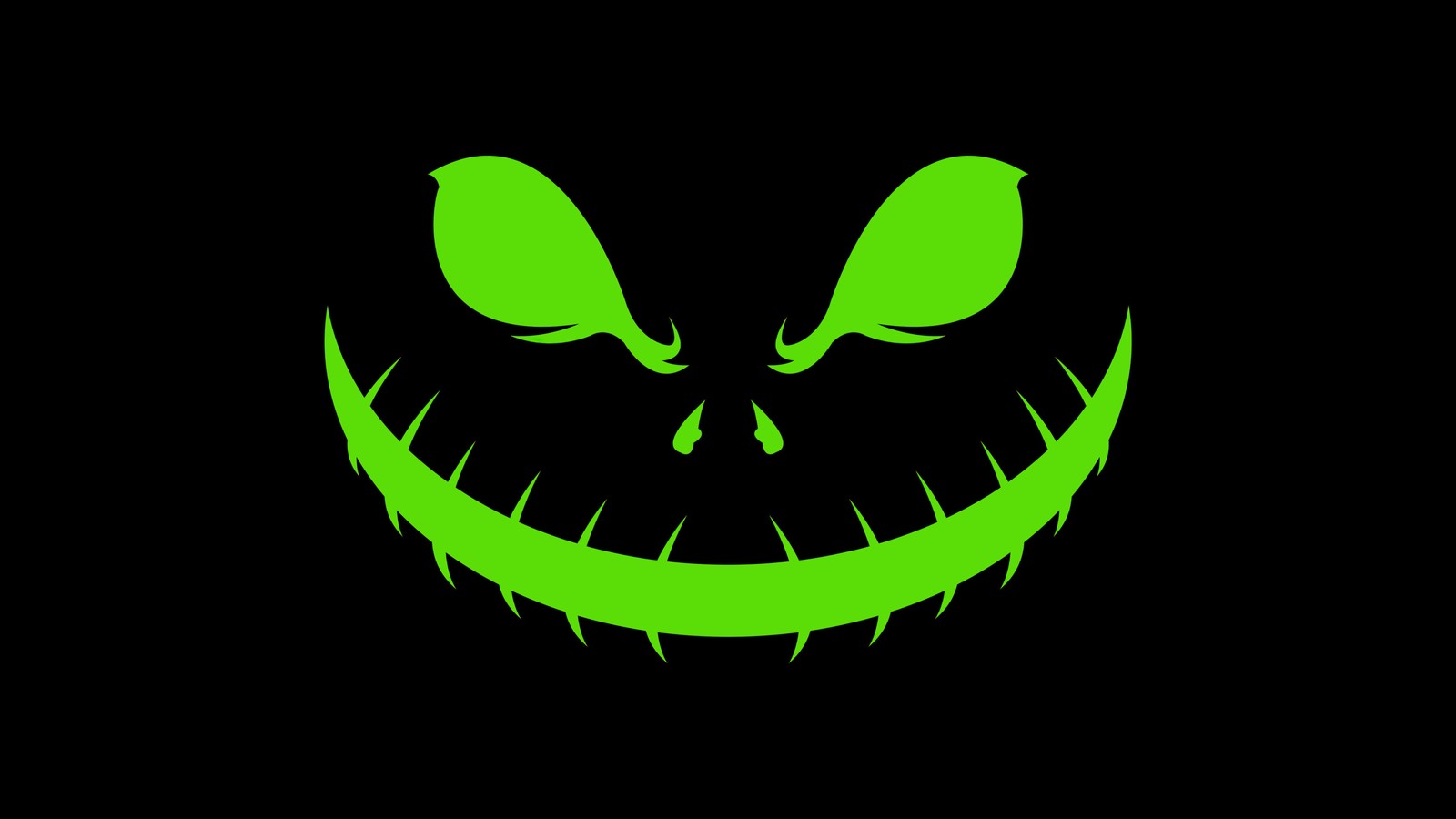 scary, smile, halloween background, evil laugh, black background wallpaper