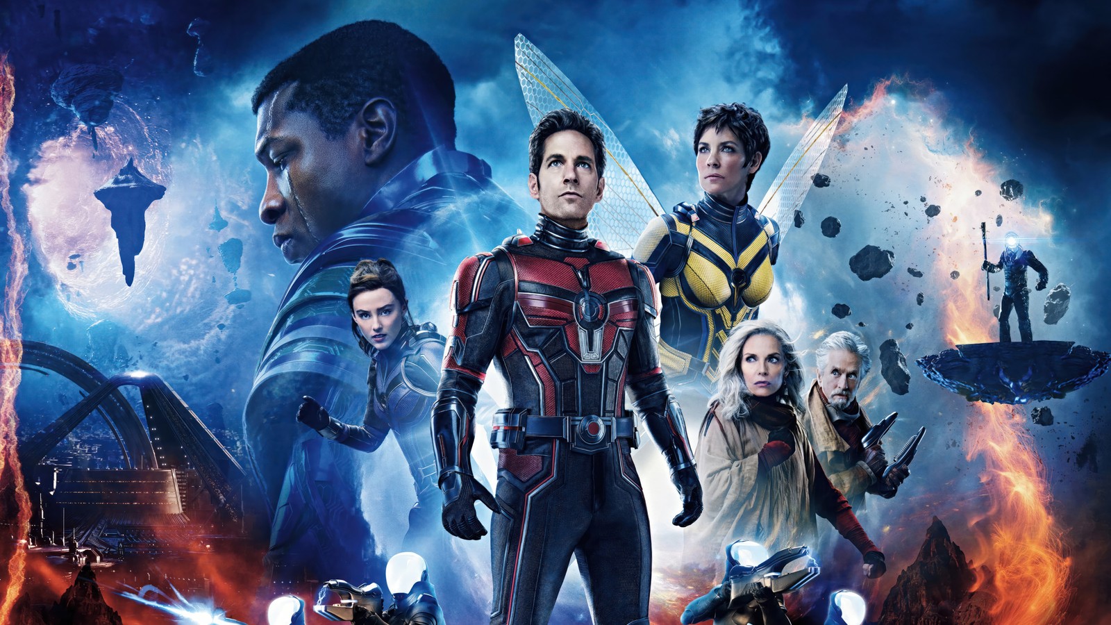 Ant-man und die wespe filmplakat (ant man and the wasp quantumania, film, 2023, marvel, ant man)