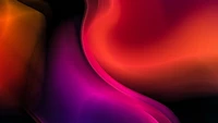 Vibrant Swirls of Red, Pink, and Purple Light