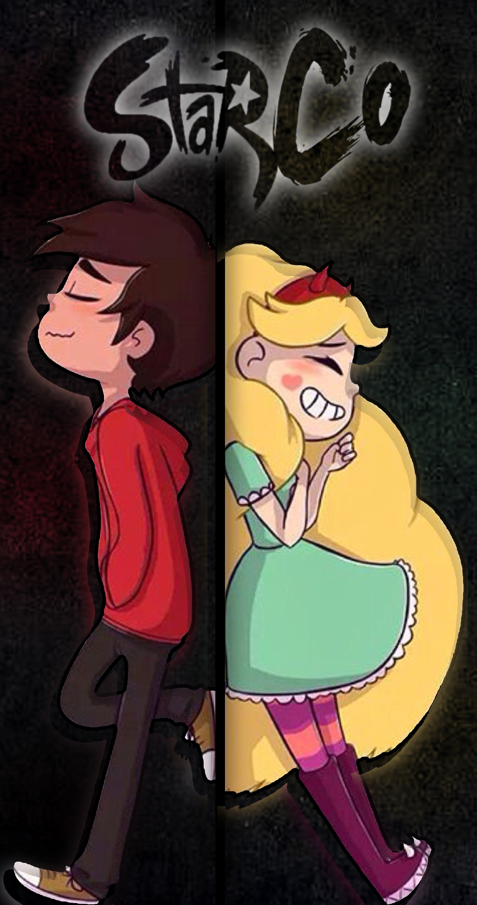 Descargar fondo de pantalla amor, animación, marco, marco diaz, romance