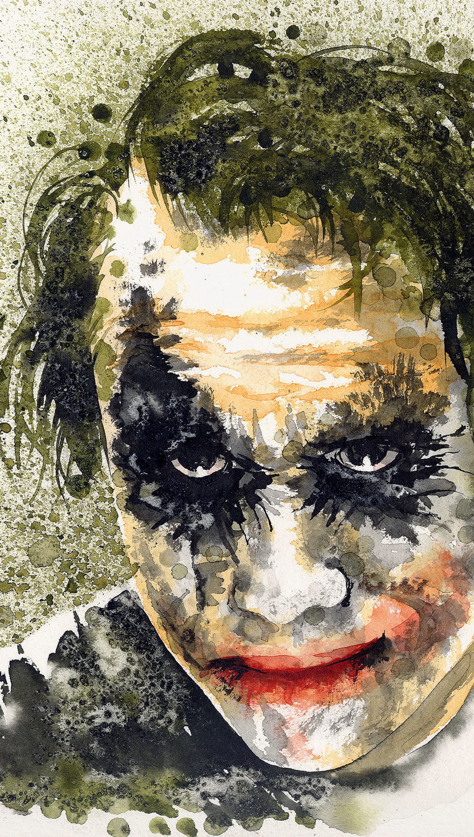 batman, character, colors, joker, painting Download Wallpaper