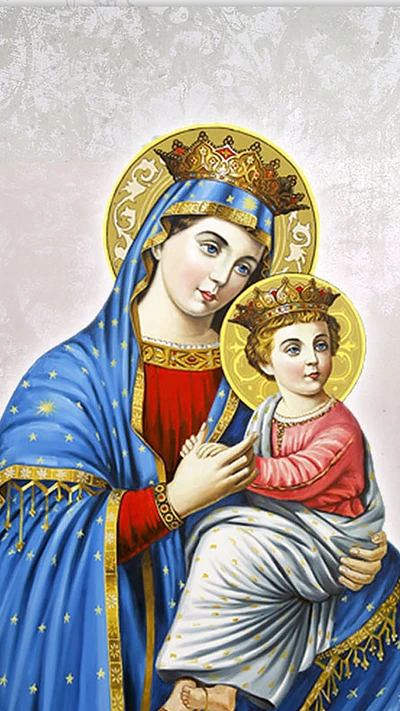 Madonna and Child: A Religious Icon of Mary and Jesus