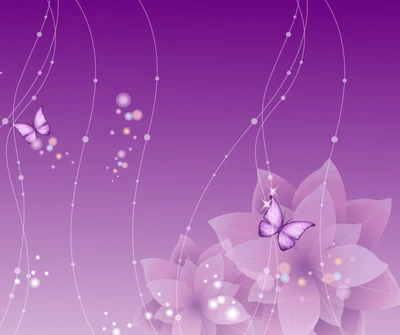 abstract, butterflies, butterfly, lilac, pink