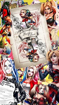 clown, criminal, harley quinn wallpaper