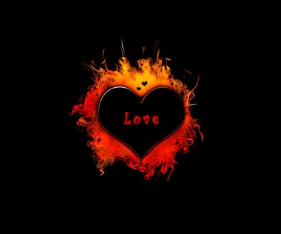 Fiery Heart of Love