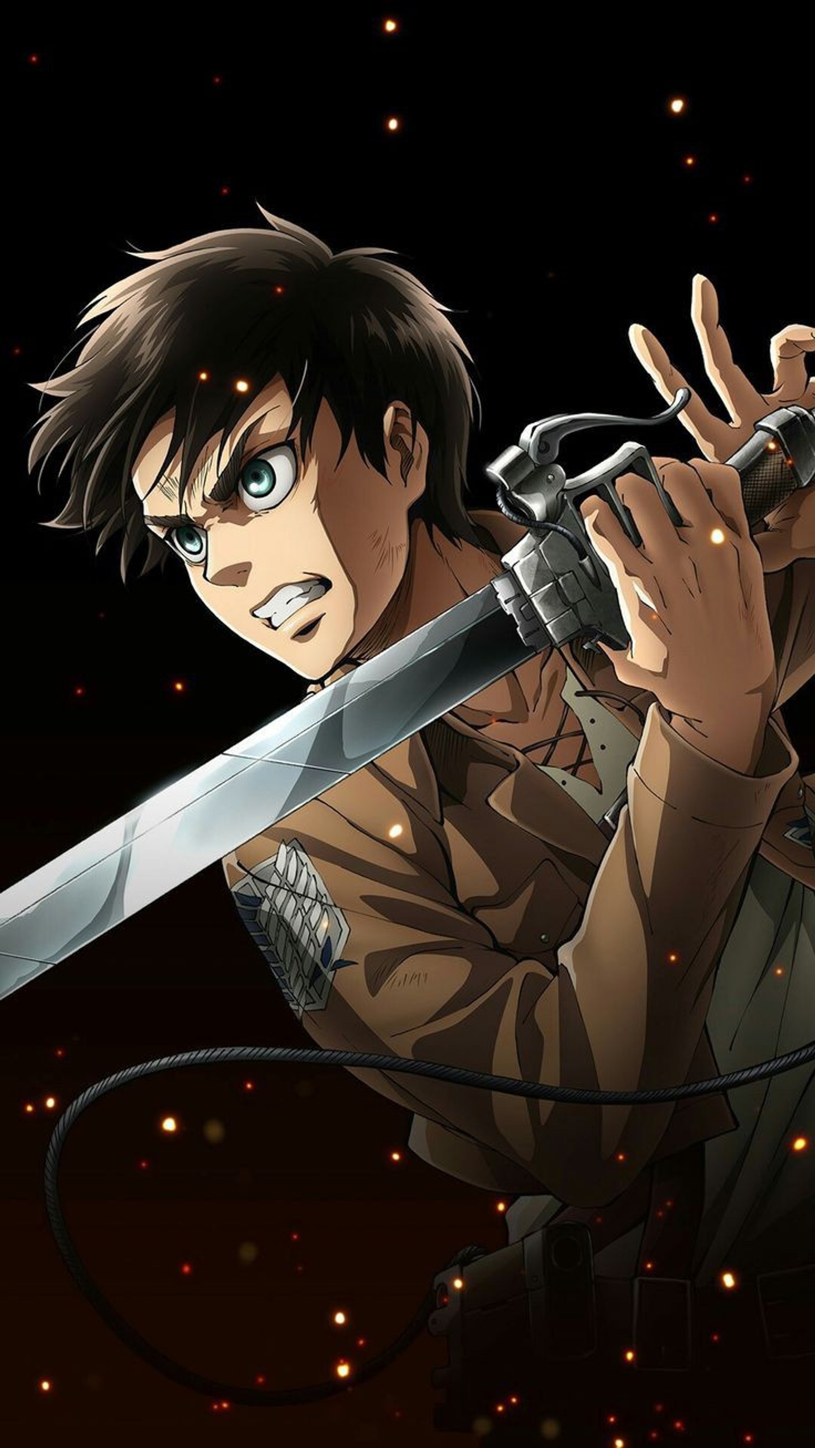 anime, eren yeager Download Wallpaper