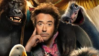 Dr. Dolittle and His Animal Friends: A 2020 Movie Poster Featuring Robert Downey Jr.