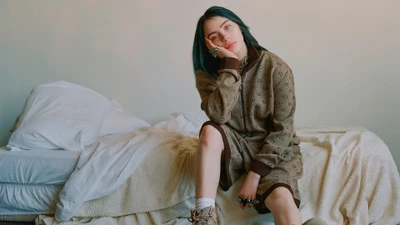 billie eilish, певец, знаменитость, девочки