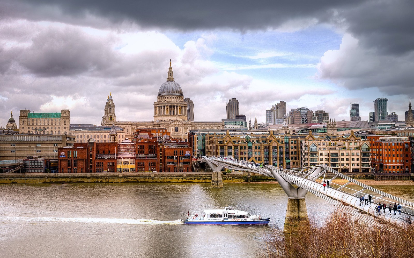 river thames, cityscape, city, landmark, river wallpaper