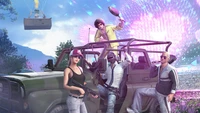 Celebración de escuadra en PUBG Mobile: ¡La victoria espera!