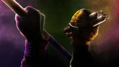 Warrior Hands of the Teenage Mutant Ninja Turtles