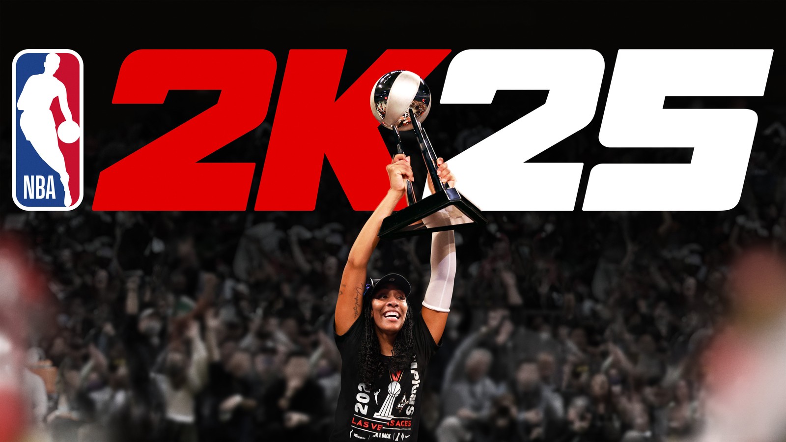 Lade aja wilson, nba 2k25, 8k, 2024 spiele, spiele Hintergrund herunter