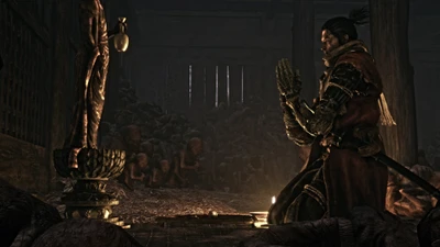 sekiro shadows die twice, видеоигра, молитва