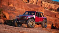 2024 Low Down Jeep Konzept in atemberaubender Canyonlandschaft