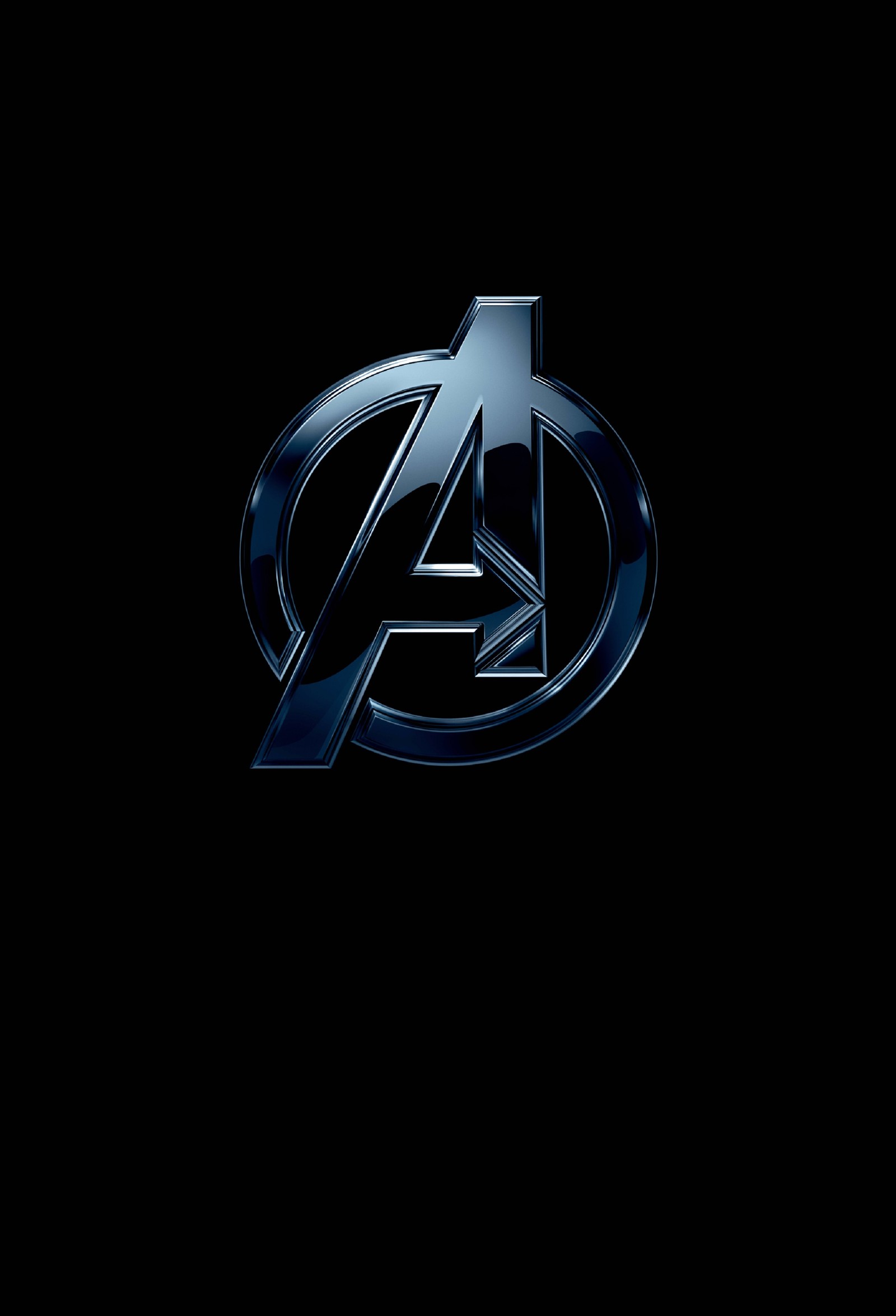 Logo des avengers sur fond noir (lère dultron, avengers, avengers infinity war, infinity war, iron spider)