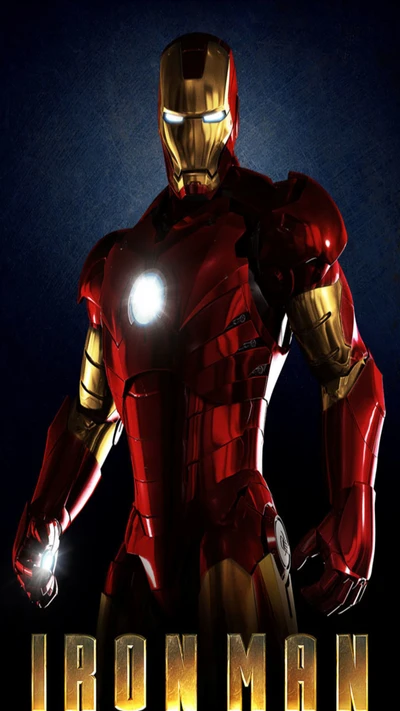 Iron Man : Le super-héros iconique en armure rouge et or