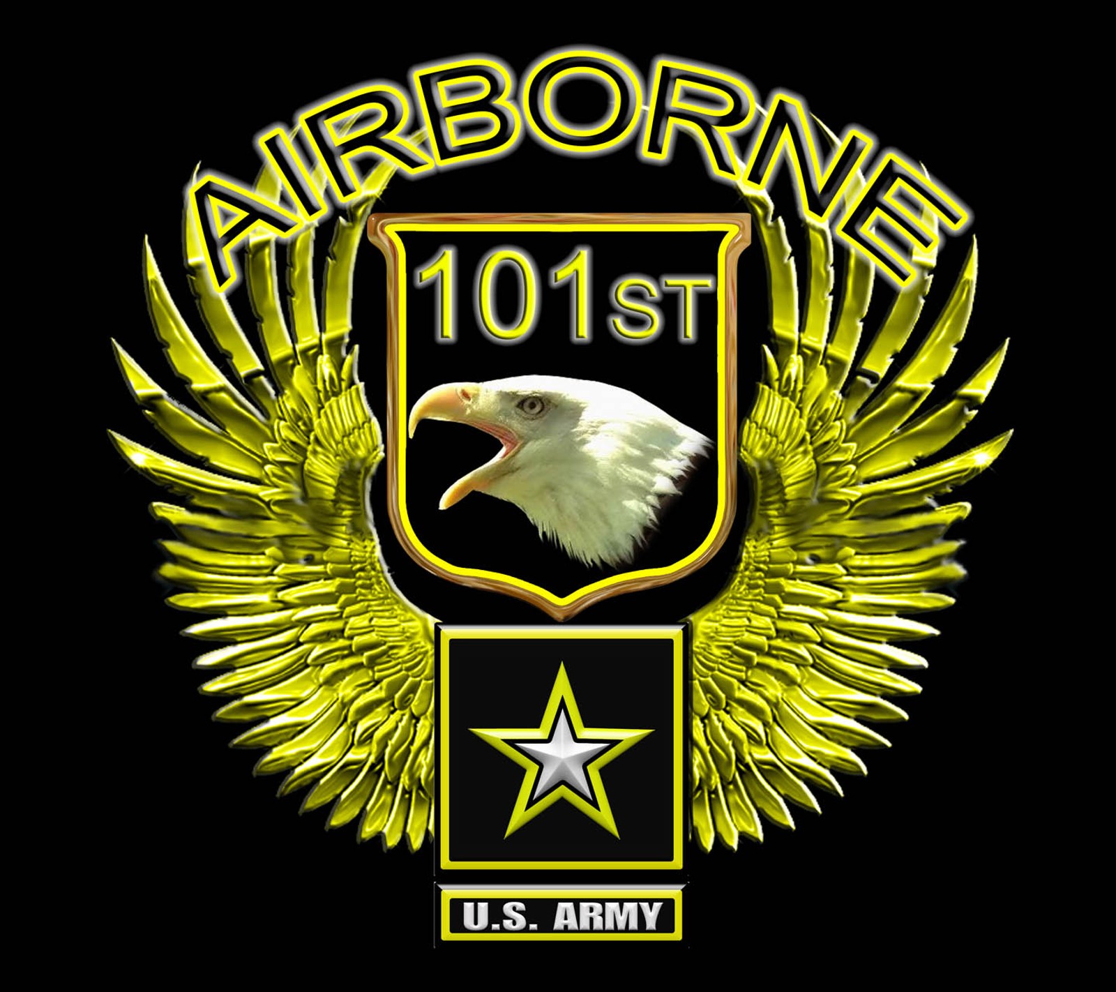 Скачать обои 101st airborne, 1st cav, армия