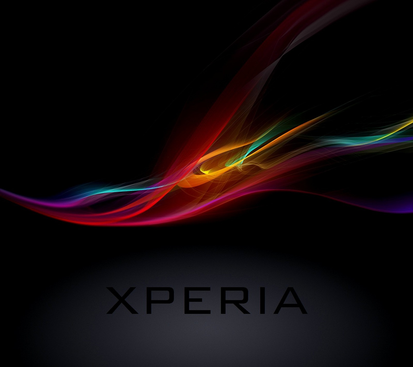 Un primer plano de un fondo abstracto colorido con la palabra xperia (negro, oscuro, agradable, xperia)