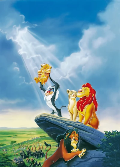 Simba Präsentation: Ein Moment aus Der König der Löwen