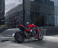 ducati diavel v4, sports bikes, muscle cruiser, 5k, 2023 wallpaper