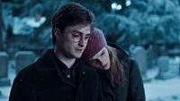 Vínculo de inverno: Hermione Granger e Harry Potter em um momento de reflexão