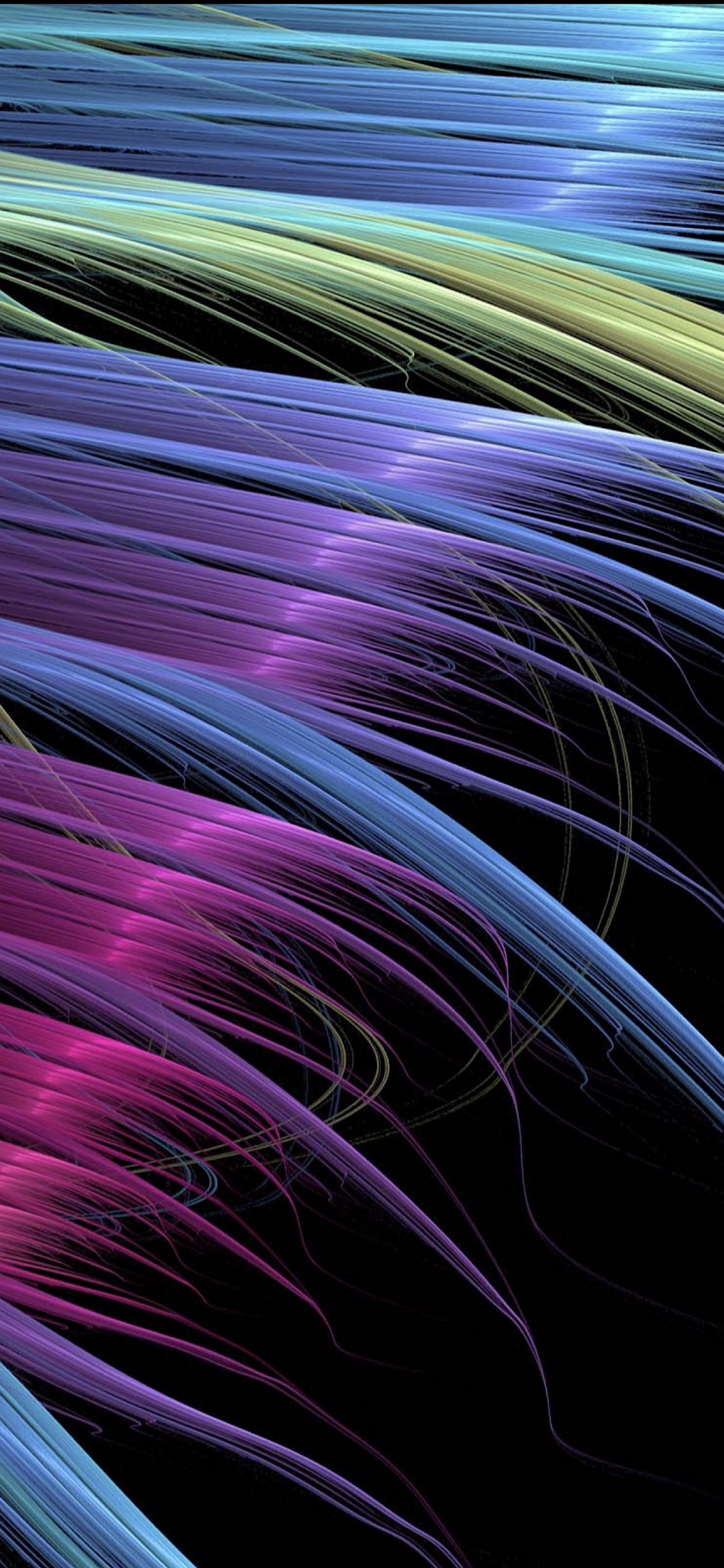 A close up of a colorful abstract background with a black background (light, purple, textile, violet, natural material)