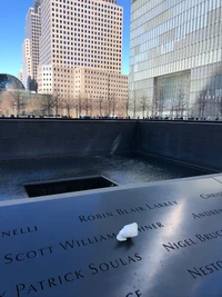 memorial, skyscraper, water resources, reflecting pool, water wallpaper