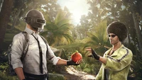 Rencontre inattendue : un échange de PUBG Mobile dans la jungle