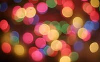 Cercles Bokeh Colorés : Une Texture de Design Graphique Vibrante