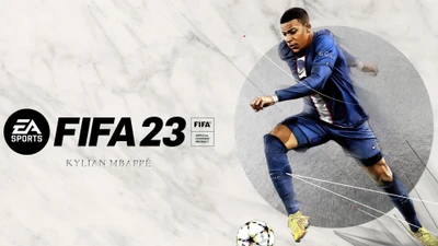 Kylian Mbappé en FIFA 23: Acción de fútbol dinámica