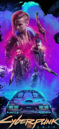 cyberpunk 2077, cd projekt, púrpura, capucha, ligero