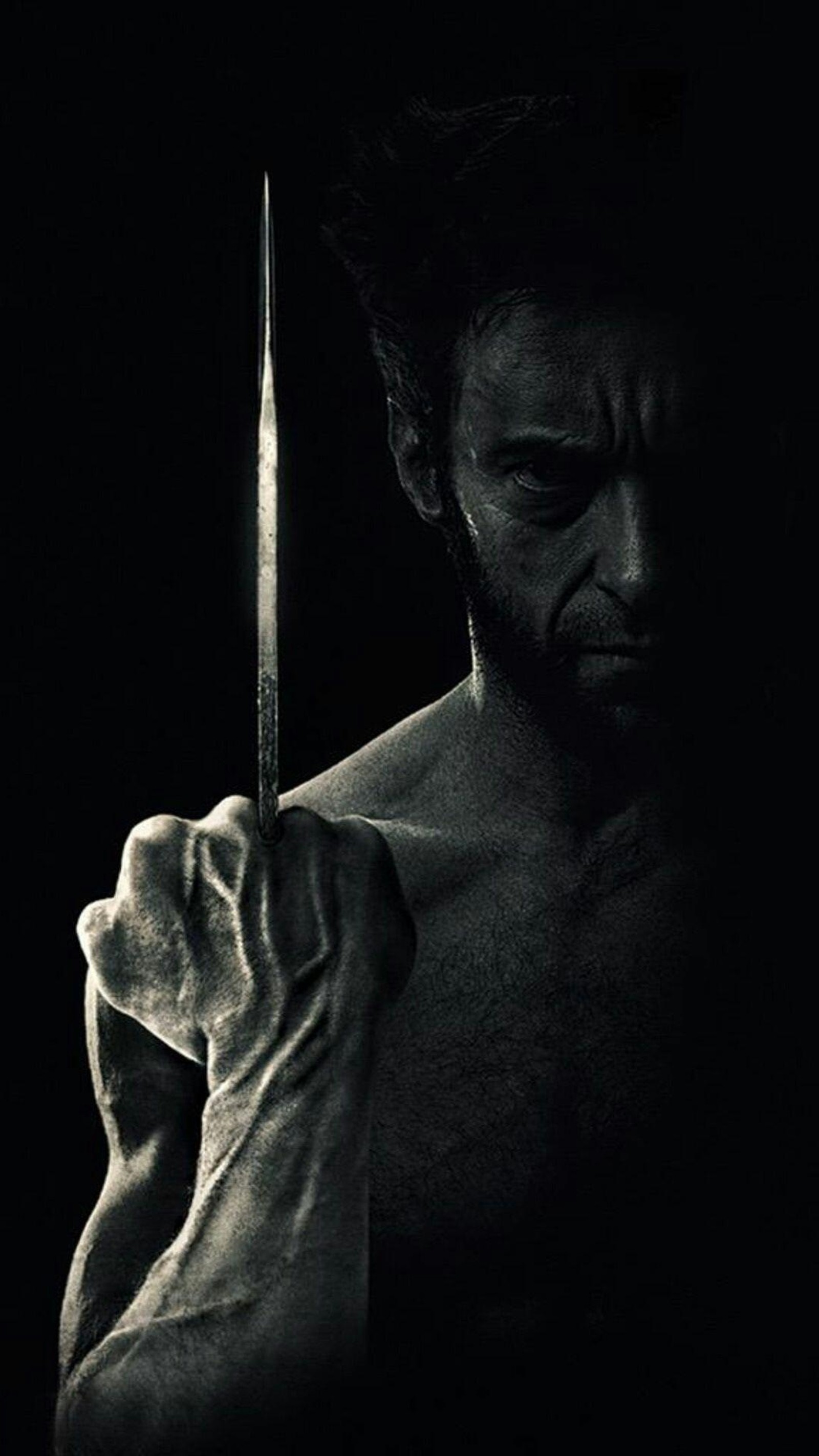 Скачать обои потрясающе, чёрный, логан, logan, wolverine