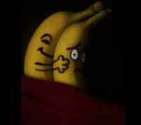 banana, funny wallpaper