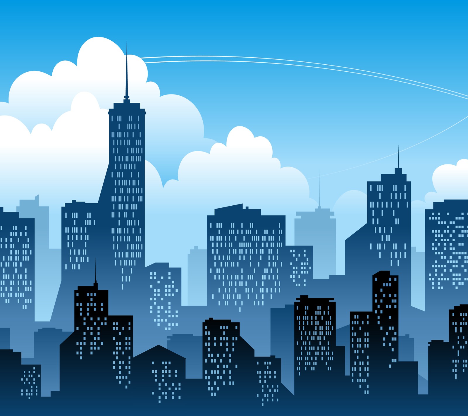 building, city, cityscape, tower, vector wallpaper