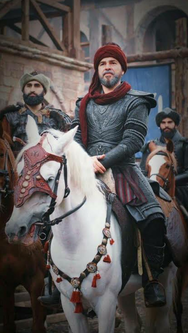 There are many men riding horses in a medieval setting (2020, drama, ertugrul, ertugul, latest)