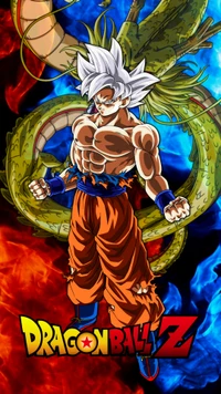 Goku Transformed with Shenron in Dragon Ball Z