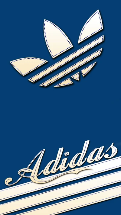 Adidas-Logo mit klassischen Designelementen