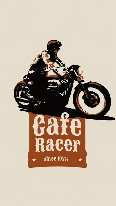 cafe racer, motocicleta, antigo