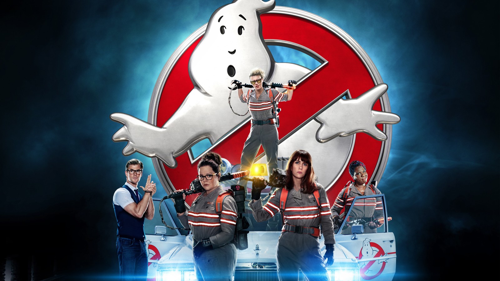 ghostbusters, ghostbusters afterlife, poster, gesture, red Download Wallpaper