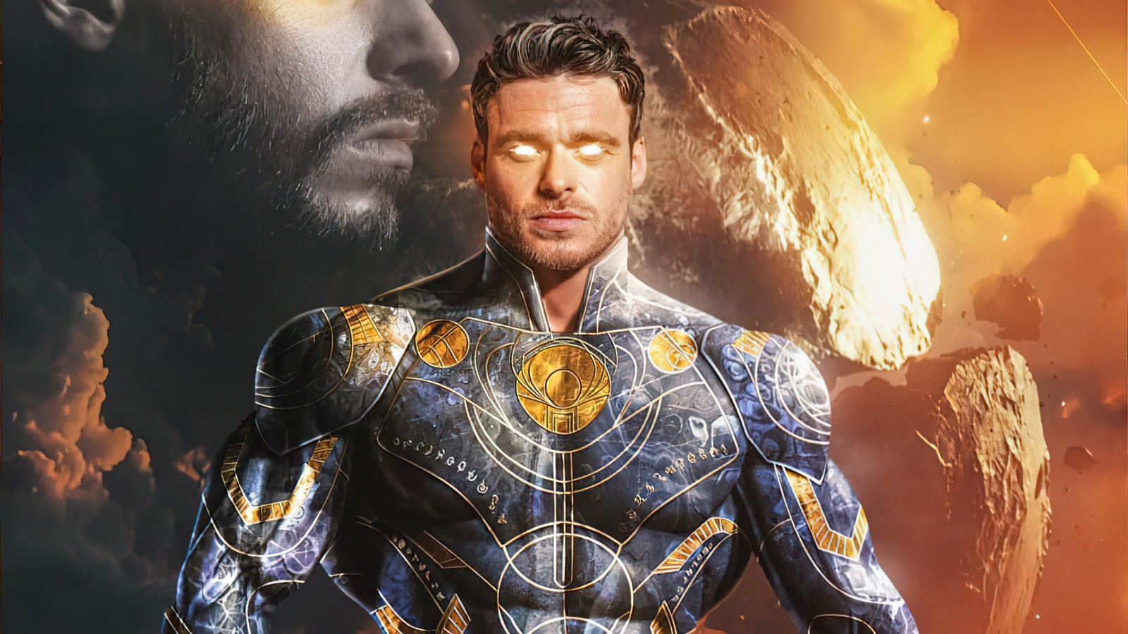 Lade eternals film, 2021, film, ikaris, richard madden Hintergrund herunter